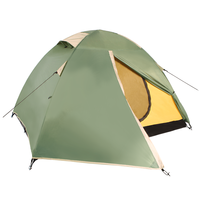 Треккинговая палатка BTrace Scout 2 (зеленый/бежевый)