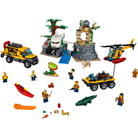 Конструктор LEGO City 60161 База исследователей джунглей