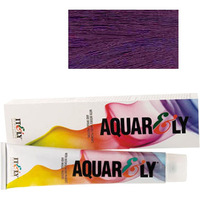 Крем-краска для волос Itely Hairfashion Aquarely Color Cream 1V фиолетовый черный
