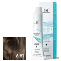 Крем-краска для волос TNL Professional Million Gloss 6.81 100 мл