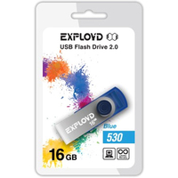 USB Flash Exployd 530 16GB (синий) [EX016GB530-Bl]
