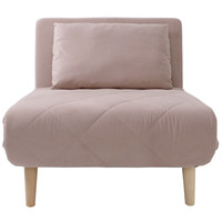 Кресло-кровать DiArt Элли 80 104193 (пыльная роза Велютто люкс 37/бук) в Пинске