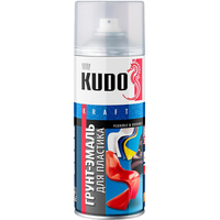 Грунт-эмаль Kudo для пластика RAL 9005 0.52 л (черный)