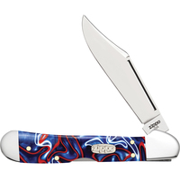 Складной нож Zippo Patriotic Kirinite Smooth Mini Copperlock + Zippo 207