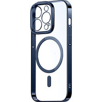 Чехол для телефона Baseus Glitter Series Magnetic Case для iPhone 14 Pro Max (синий)