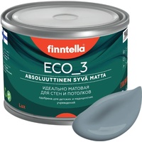 Краска Finntella Eco 3 Wash and Clean Liuskekivi F-08-1-1-LG108 0.9 л (серый)