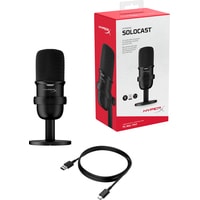 Проводной микрофон HyperX SoloCast (черный)