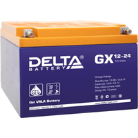 Аккумулятор для ИБП Delta GX 12-24 (12В/24 А·ч)