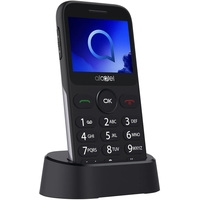 Кнопочный телефон Alcatel 2019G (серебристый)
