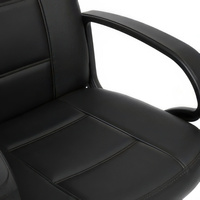 Кресло TetChair СН747 (иск. кожа, черный)