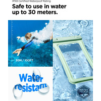 Чехол для телефона Spigen A610 Universal Waterproof Float ACS06012 (зеленый)