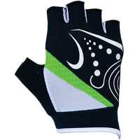 Перчатки Jaffson SCG 47-0118 (L, черный/белый/зеленый)