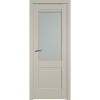 Межкомнатная дверь ProfilDoors Классика 2U L 80x200 (шеллгрей/стекло матовое)