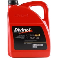 Моторное масло Divinol Syntholight CC 0W-30 5л