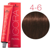 Крем-краска для волос Schwarzkopf Professional Igora Royal Permanent Color Creme 4-6 60 мл
