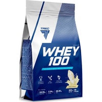 Протеин сывороточный (концентрат) Trec Nutrition Whey 100 (ваниль, 900 г)