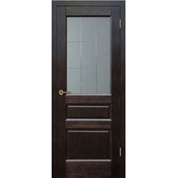 Межкомнатная дверь Vi Lario Венеция м. ДО 60x200 (венге, мателюкс матовое с фрезеровкой)