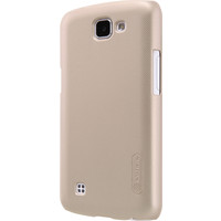 Чехол для телефона Nillkin Super Frosted Shield для LG K4 (золотистый)