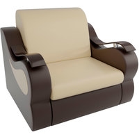 Кресло-кровать Лига диванов Меркурий 100685 60 см (бежевый/коричневый)