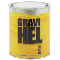 Автомобильная краска Gravihel 1K винил-акриловая матовая 1л черная RAL 9004 9004GHEL301