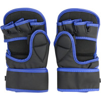 Тренировочные перчатки BoyBo Wings BBGL-26 Flex для ММА (M, черный/синий)