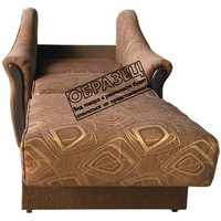 Кресло-кровать Асмана Виктория (рогожка цветок черный) в Витебске
