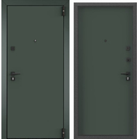 Металлическая дверь Torex Delta PRO PP-37 205x95 (авокадо/авокадо, правый)