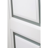 Межкомнатная дверь Belwooddoors Аурум 3 90 см (стекло, эмаль, светло-серый)