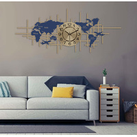 Настенные часы ИП Карташевич Карта мира F230 (80см)