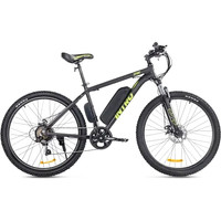 Электровелосипед Eltreco Intro Sport 2681 (черный/зеленый)