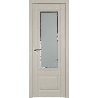 Межкомнатная дверь ProfilDoors 2.103U L 60x200 (шеллгрей, стекло square матовое)