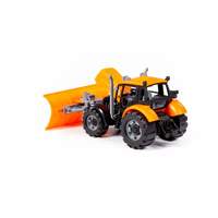 Трактор Полесье Прогресс с лопатой-отвалом 91765 (оранжевый)
