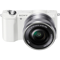 Беззеркальный фотоаппарат Sony Alpha a5100 Kit 16-50mm (белый) [ILCE-5100LW]