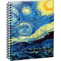 Альбом для рисования Попурри. Скетчбук Ван Гог. Звездная ночь А5