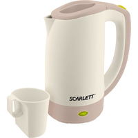 Электрический чайник Scarlett SC-021 (бежевый)