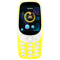 Кнопочный телефон Nokia 3310 Dual SIM (желтый)