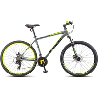 Велосипед Stels Navigator 700 MD 27.5 F020 р.17.5 2023 (серый/желтый)