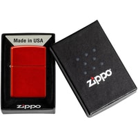Зажигалка Zippo Classic Metallic Red 49475