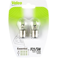 Лампа накаливания Valeo P21/5W Set Essential 2шт