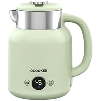 Электрический чайник Qcooker CR-SH1501 (русская версия, зеленый)