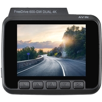 Видеорегистратор-GPS информатор (2в1) Digma FreeDrive 600-GW DUAL 4K