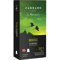 Кофе в капсулах Carraro Brasile в капсулах Nespresso 10 шт