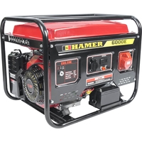 Бензиновый генератор Hamer 6000E