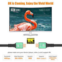 Кабель USBTOP Premium UltraHD HDMI M - HDMI M (20 м, черный)