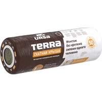 Теплоизоляция URSA Terra 35 QN Скатная крыша 100 мм 5.4 кв.м.