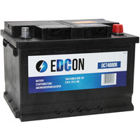 Автомобильный аккумулятор EDCON DC74680R (74 А·ч)