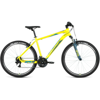 Велосипед Forward Apache 27.5 1.2 р.17 2022 (желтый/зеленый)