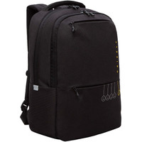 Городской рюкзак Grizzly RU-437-2 (черный/желтый)