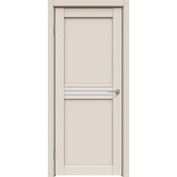 Межкомнатная дверь Triadoors Concept 601 ПО 55x190 (магнолия/satinato)
