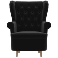 Интерьерное кресло Mebelico Торин Люкс 272 108508 (микровельвет, черный)